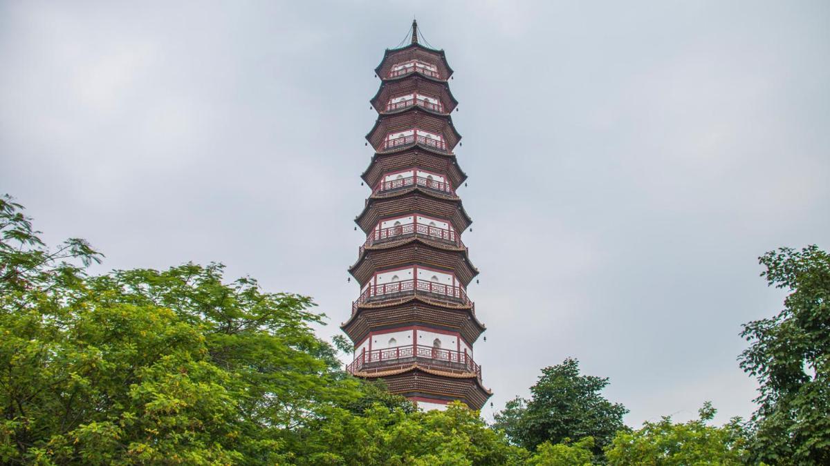 Echarm Hotel Canton Tower Pazhou Exhibition Center Kültér fotó